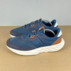 Cole Haan Zerogrand 360 All Day Athletic Shoes Mens 11 Blue Brown Low Top